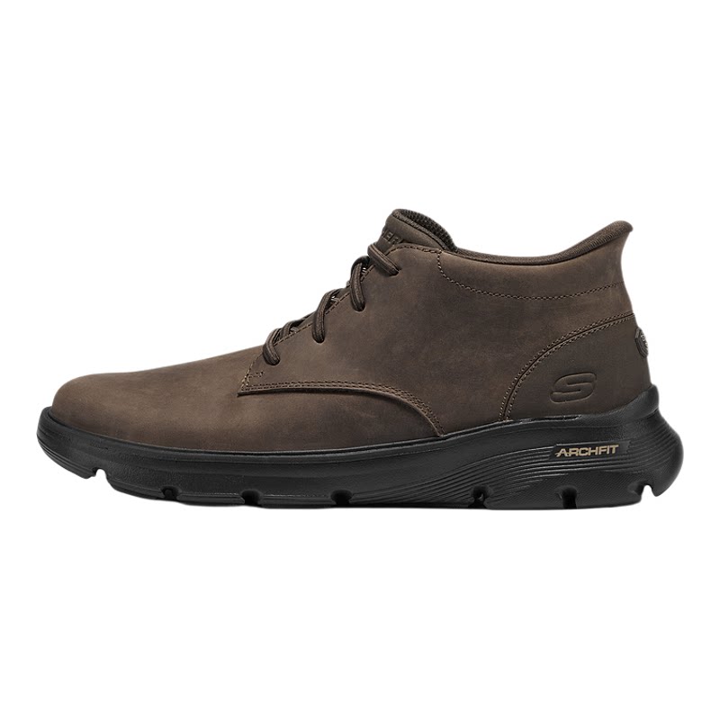 Skechers斯凯奇男鞋商务休闲皮鞋