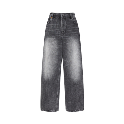 速写男装2025春新品直筒牛仔裤