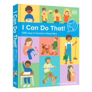 DK I Can Do That 1000 Ways to Become Independent 我能行 1000个让自己变得独立的方法 点读版 英文原版进口 儿童知识教育绘本