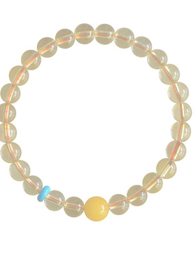 天然玺晶级黄水晶手串