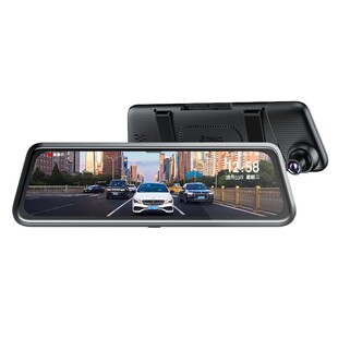 360行车记录仪高清夜视倒车影像大屏流媒体后视镜前后双摄M320 2K