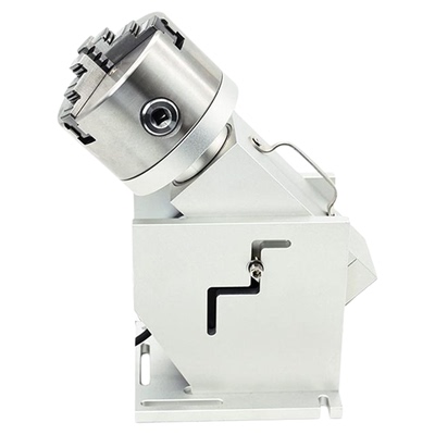 旋转轴通孔旋转夹具打标机