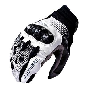 硬核骑士摩托车骑行手套碳纤维防摔男女四季透气街车机车手套夏季