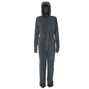 冬季连帽连体裤青年情侣家居服男长袖睡衣拉链一体式睡衣连体衣