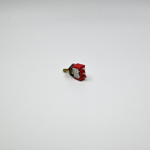 苏上SUCN复古金色钮子开关MTS102小拨杆2档3脚黄铜柄6mm孔