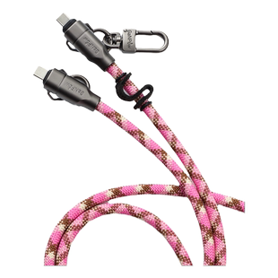 GaNPow原创手机挂绳充电线便携式TYPE-C苹果数据线100w快充可充电2合一女高端多功能户外防丢手机绳斜挎可背