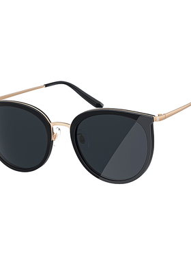 目戏女式高级感墨镜UV400防紫外线太阳镜女偏光太阳眼镜女3059KY