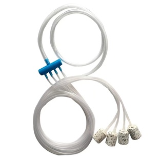 增氧泵配件全套氧气泵气泡石氧气管分流器沙头止回阀增氧机分流器