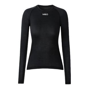 MBO Merino Tencel女子秋冬款天丝美利奴羊毛长袖打底衫内搭B350