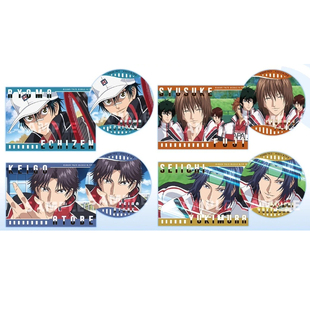 现货 谷子熊出品 新网球王子颜系列徽章拍立得套组周边