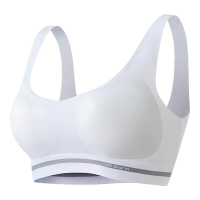 柔性风暴隐形无痕聚拢承托内衣女