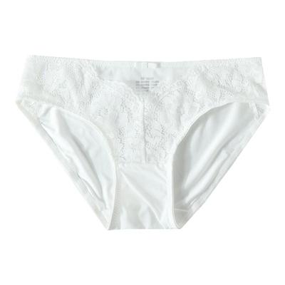 法式蕾丝内裤性感透气冰丝三角裤