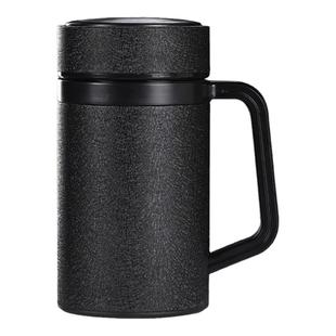 紫砂茶杯紫砂内胆保温杯泡茶水杯送老师父亲纪念礼品定制LOGO刻字