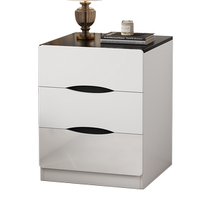 床头柜现代简约家用卧室轻奢高级感床边柜简易收纳储物一体小柜子