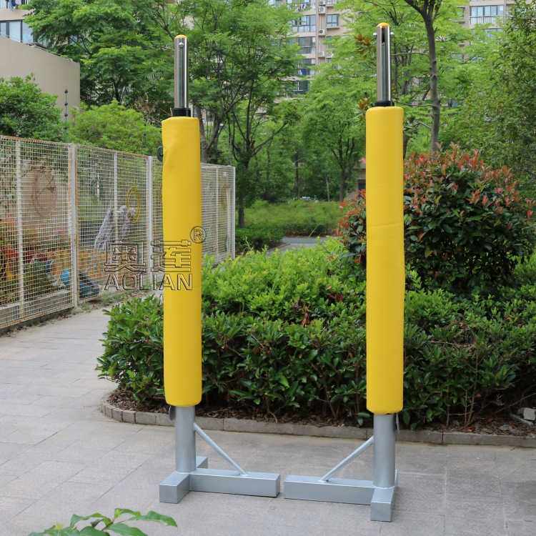 P-10插地式沙滩排球柱 手摇升降型气排球柱 控制多种高度排球架子