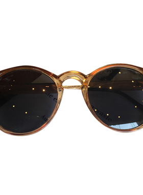 韩国chic原宿度假透明修脸墨镜