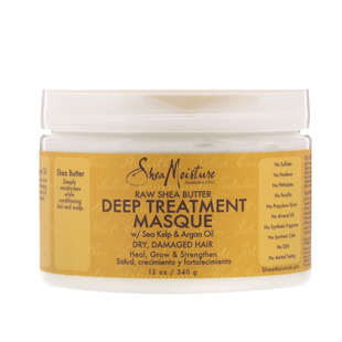 Shea Moisture牙买加蓖麻油发膜蜂蜜生乳油深层滋养保湿修复cgm