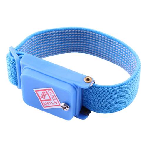 工业级防静电手环无线电子厂车间蓝色无绳消除静电手腕带1.8m有绳