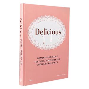 Delicious美味休闲餐饮品牌设计咖啡店 食品店 甜品店品牌视觉形象设计 房屋店铺室内装饰装修设计方案案例书籍
