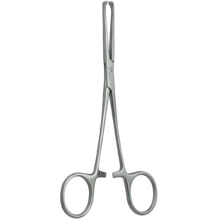 上海金钟不锈钢医用组织钳艾利斯钳爱丽丝鼠齿钳14cm16cm18cm