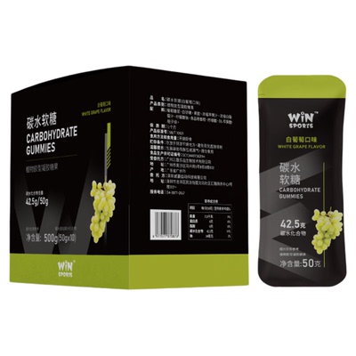 威赢高碳水能量凝胶软糖运动补给