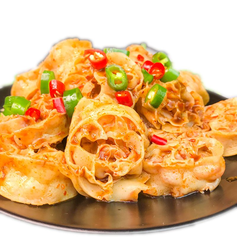 网红吸汁大面藕凉皮面皮纯干货吸汁面藕凉皮免煮食凉拌菜商用批发