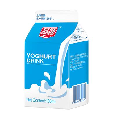 燕塘低温原味乳酸奶饮品180ml