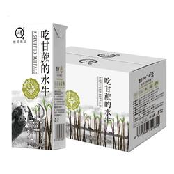 悠纯认养水牛奶200g*20吃甘蔗水牛