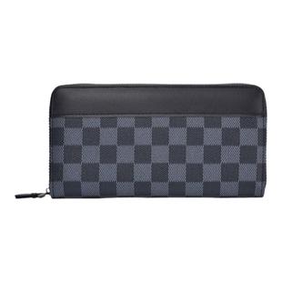 长款男士钱包手机包潮流青年手拿包个性格子拉链钱夹大容量手抓包