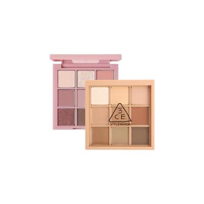 3CE九色眼影盘大地色新手橘棕盘