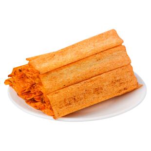 张建湘绿爽辣条90后儿时怀旧校园五毛钱便宜小零食甜辣味大包辣片