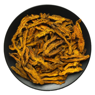 黄连中药材四川鸡爪黄连黄莲根茶黄莲片正品非野生粉泡水喝茶批发