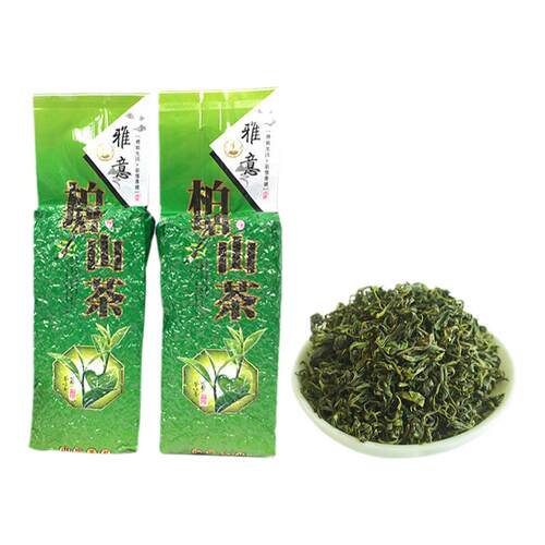 买1送1博罗柏塘山茶手工浓香炒青高香绿茶惠州特产散装茶叶500g