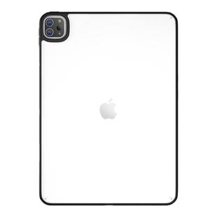 超创意适用无盖ipad11a16保护壳10代2022磁吸笔槽10.2寸透明pro11/12.9超薄air45亚克力mini67全包9.7平板套