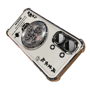 适用红米turbo5max手机壳小米trubo5保护硅胶套带镜头膜全包四角气囊防摔透明软redmiturbo男女redmi新款支架