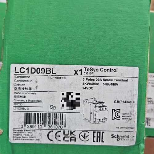 【议价-可维修】  Eleric 接触器 LC1D09BL 工控备件  /均有货