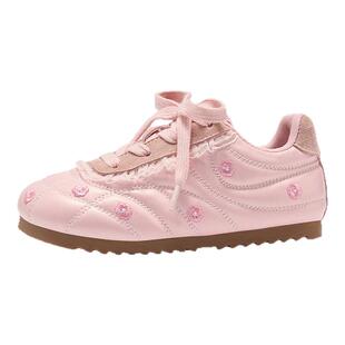 TATA童鞋儿童阿甘鞋2025秋冬新款女童中大童休闲运动鞋小童板鞋