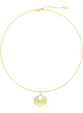 GXIAOXIAO【星扇】太阳花项链