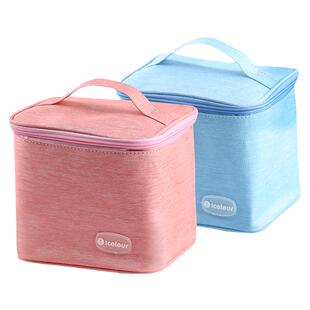 爱卡乐马克笔收纳包专用收纳袋36色48色60色80色大容量手提帆布丙烯装马克笔的笔架工具底座收纳盒马克笔袋子