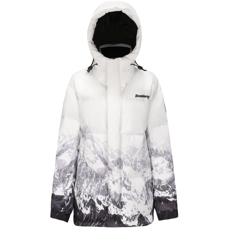 波司登冬款男女同款时尚潮流百搭休闲运动舒适连帽厚羽绒服