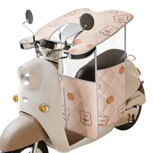 亲子双人三面透视挡风被防晒遮阳