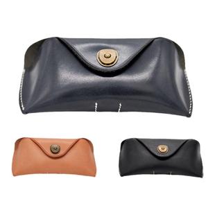 cigar手工枥木鞍革眼镜盒板材,moscot,奥利弗,泰八郎,金子眼镜