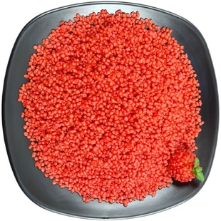 梁某人正品脆花粒妃子笑荔枝虾球原料天妇罗红色翠花颗粒酒店专用