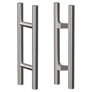 双开大门门把手会议包厢间推拉门304不锈钢钛金对装拉手移门扶手