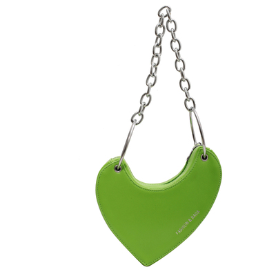 uustudio小众甜酷女爱桃心腋下包