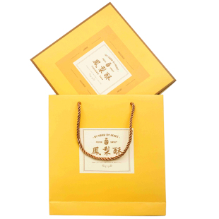 高档手工凤梨酥礼盒烘焙甜点台湾特产机封包装袋伴手礼手提空盒子