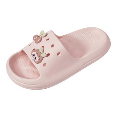 品彬卡通母女四季踩屎感凉拖鞋