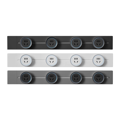 国际电工轨道插座厨房餐边柜家用