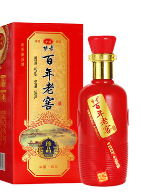 整箱四川泸州市百年老窖纯粮食酒