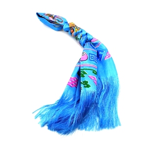 藏族蒙古族手工编织金刚结diy车挂五色哈达装饰品挂饰挂件金刚结